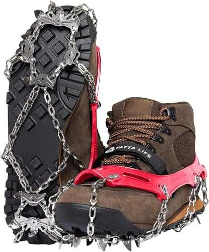 Yatta Life Trail Spikes Crampon Ice Grips-5