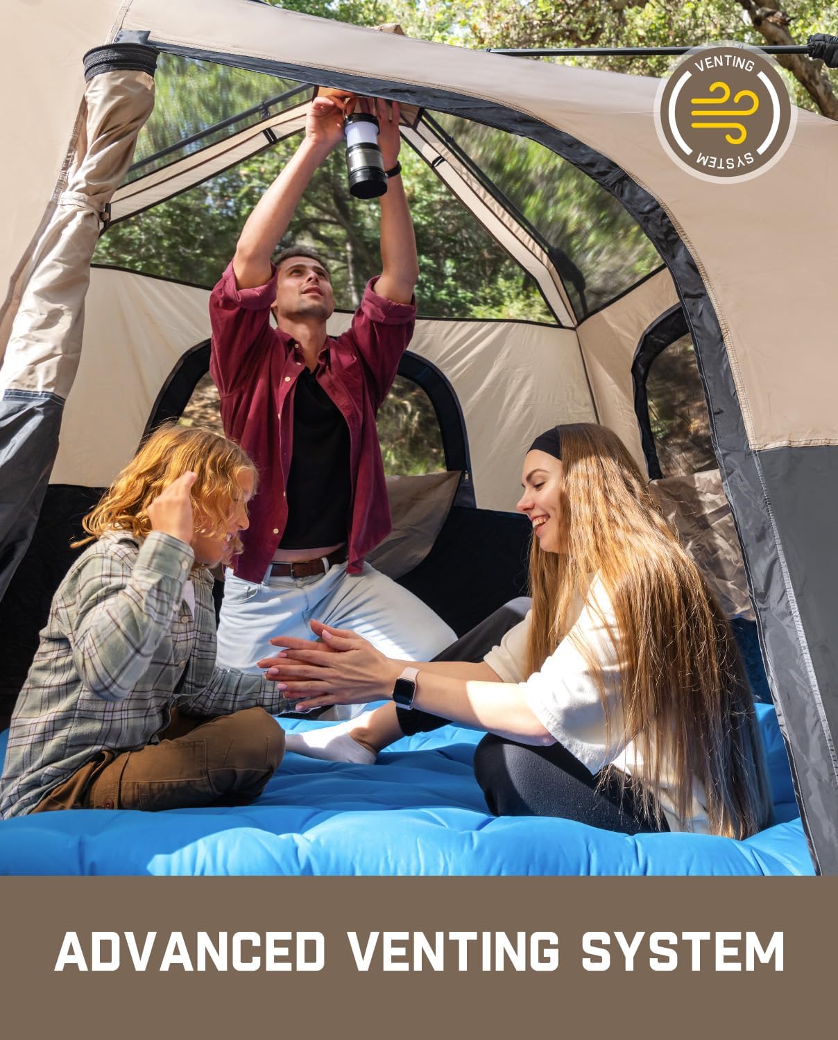 Family-Friendly Instant Cabin Tent™