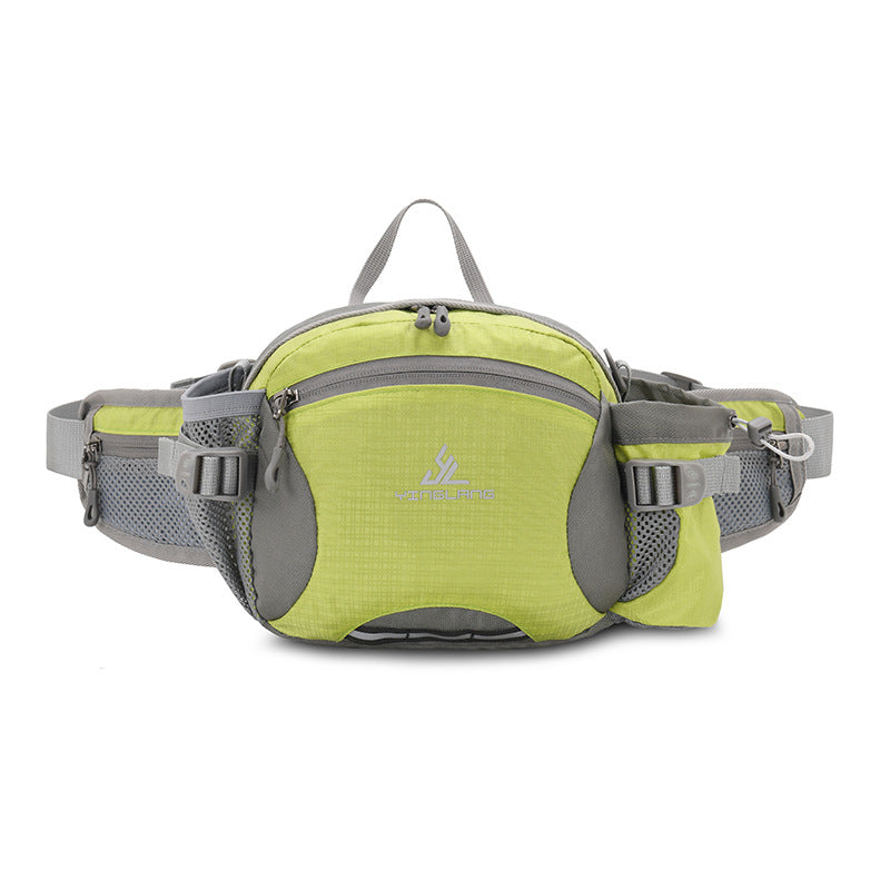 Outdoor Waist Bag with Bottle Holder Cycling Fanny Pack Multifuction Hiking-5
