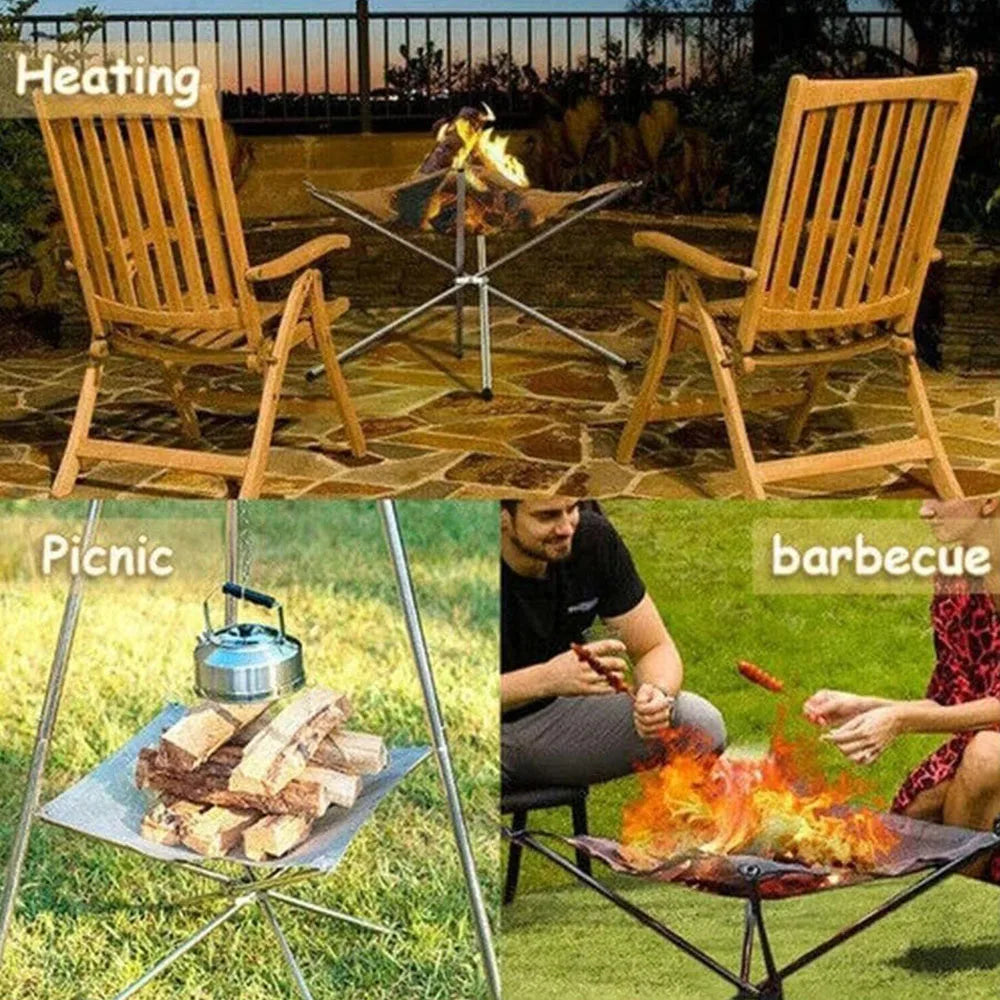 Stainless Steel Outdoor Camping Campfire-3