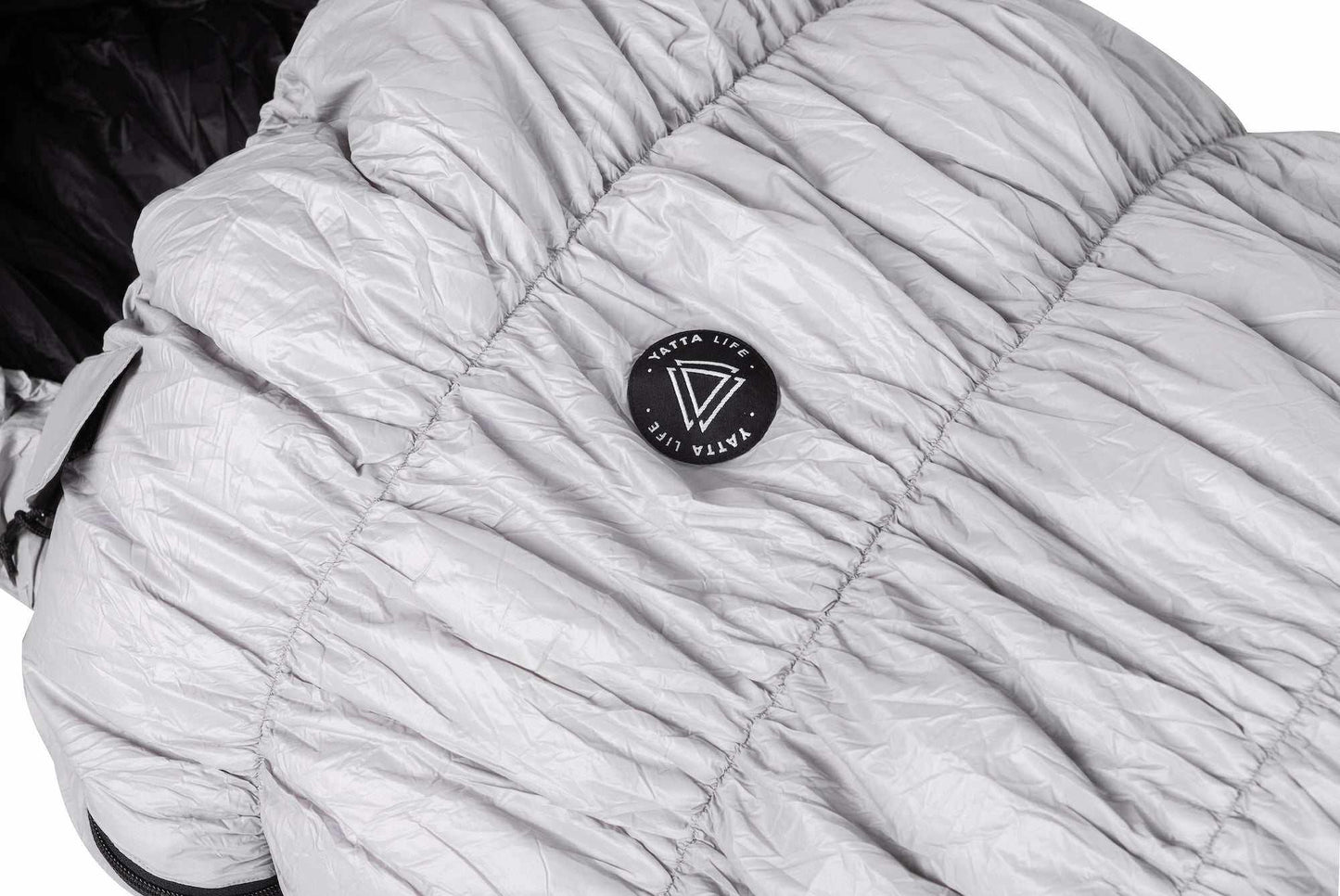 Goose Down Sleeping Bag Grey-3