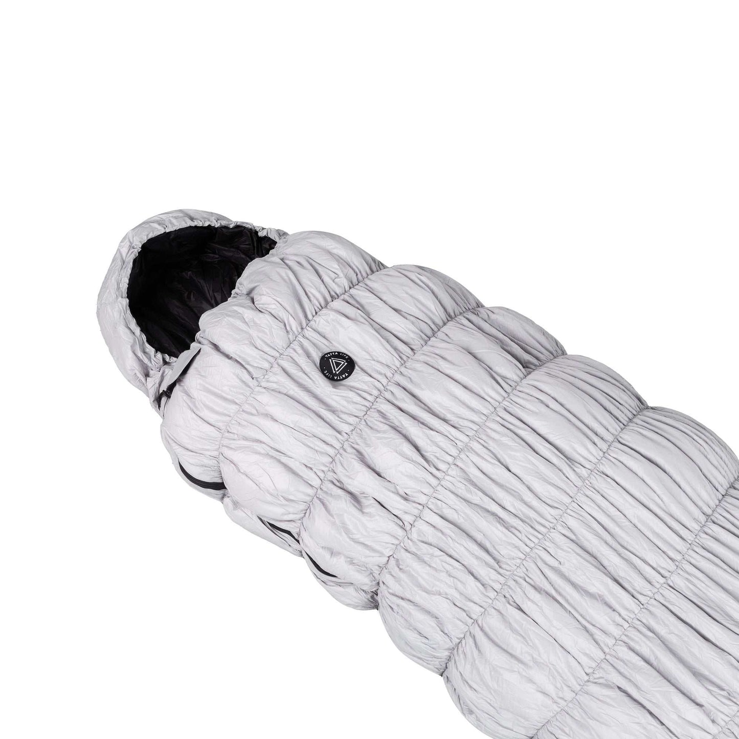 Goose Down Sleeping Bag Grey-2