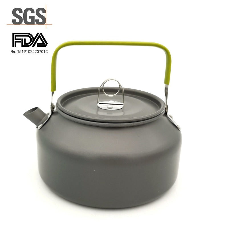 1.2L Mini Camping Camping Cookware Set Teapot FDA-0