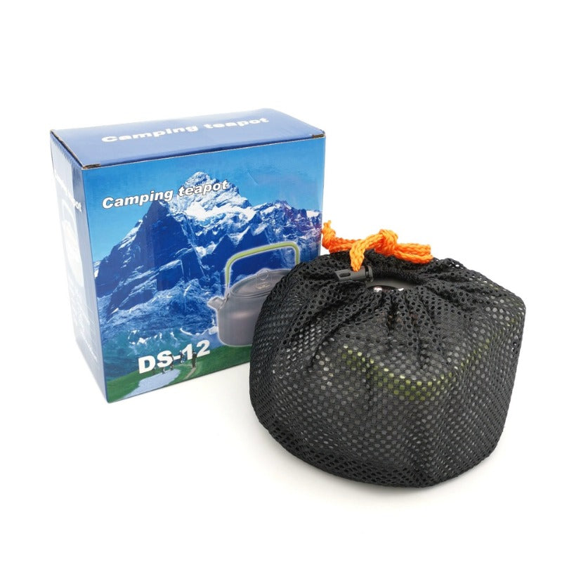 1.2L Mini Camping Camping Cookware Set Teapot FDA-4