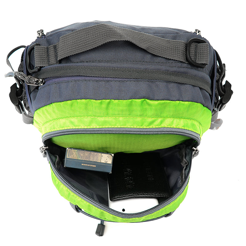 Wautton Outdoor Waist Bag Crossbody Sling Bag Nylon-3