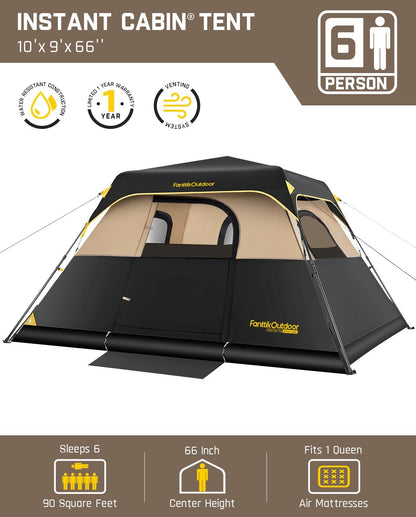 Family-Friendly Instant Cabin Tent™