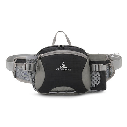 Outdoor Waist Bag with Bottle Holder Cycling Fanny Pack Multifuction Hiking-3