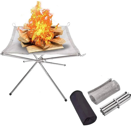 Stainless Steel Outdoor Camping Campfire-0