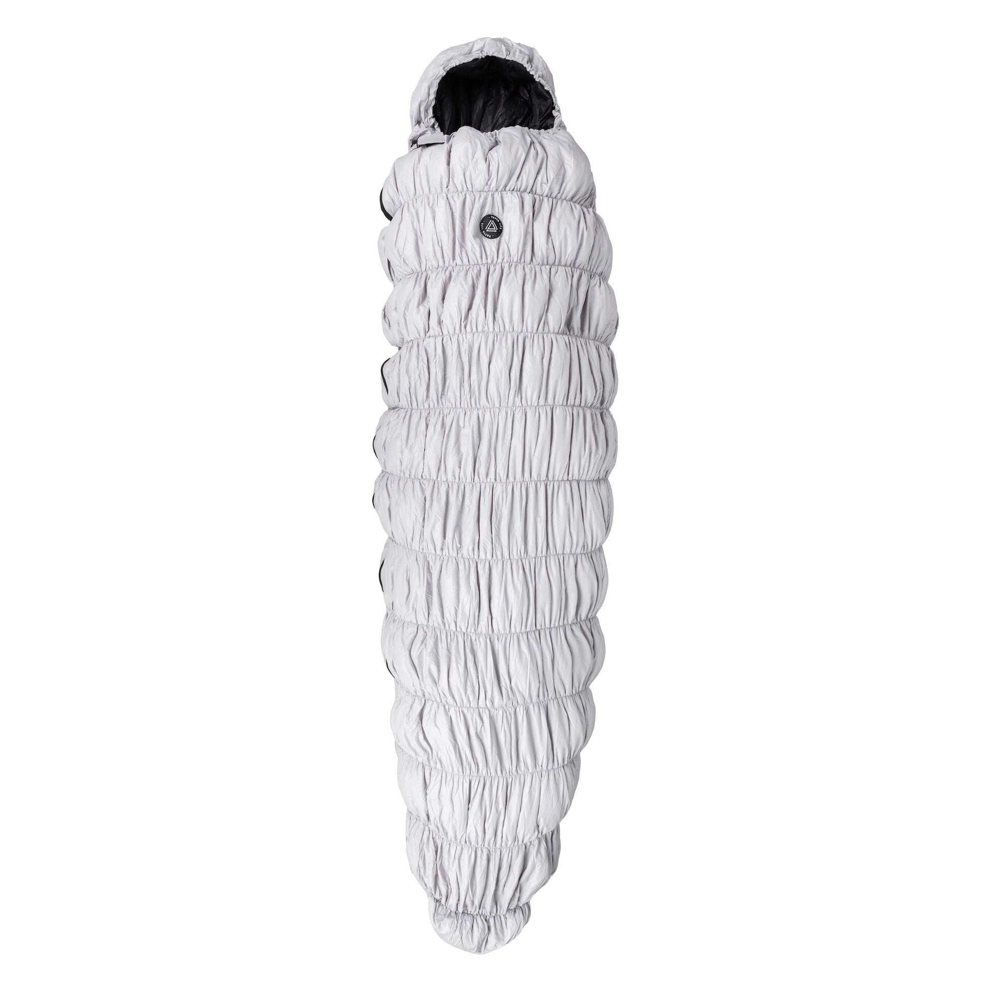 Goose Down Sleeping Bag Grey-0