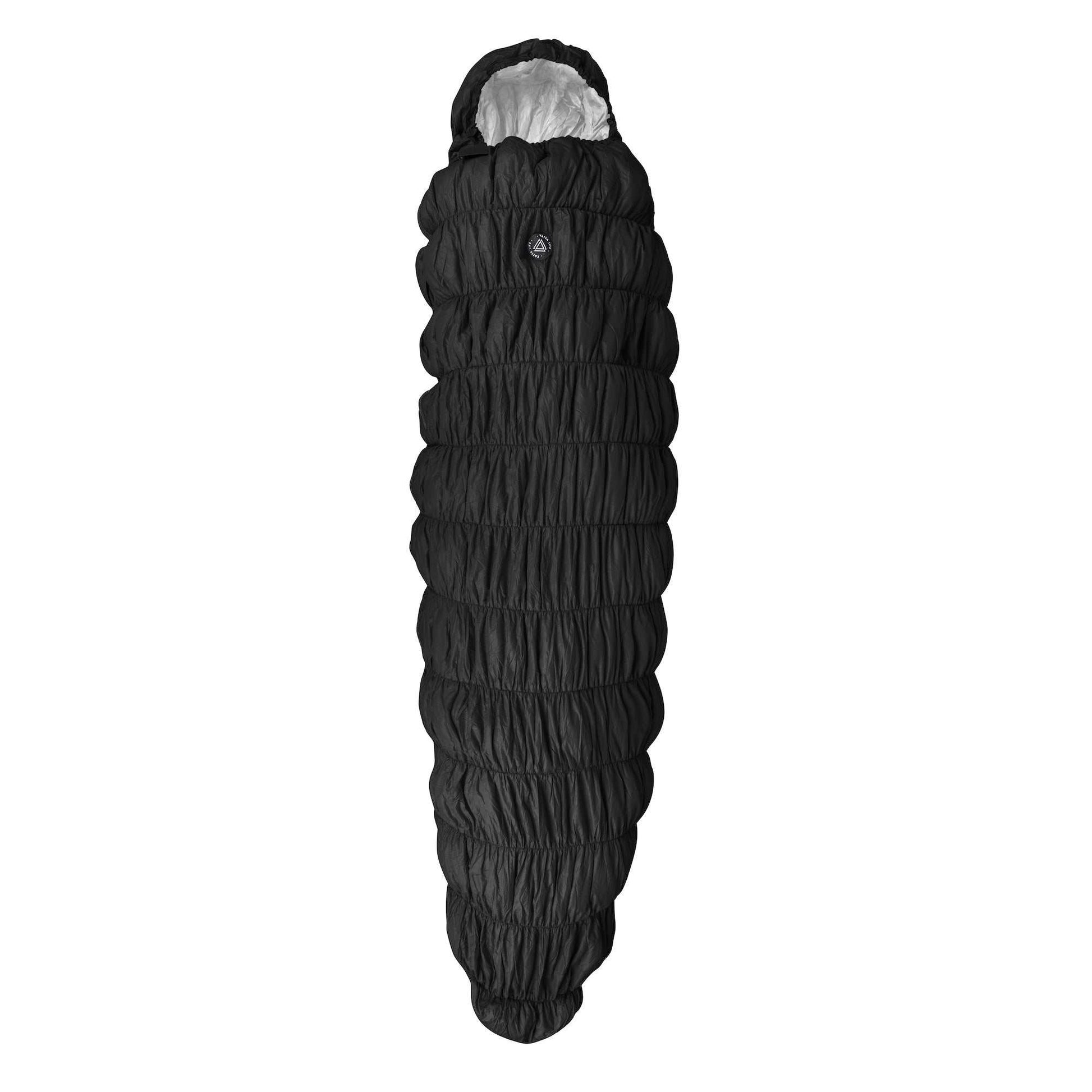 Goose Down Sleeping Bag Grey-1
